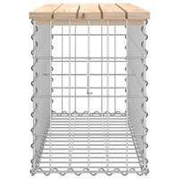 Tuinbank schanskorfontwerp 83x31,5x42 cm massief grenenhout 8720845446123 4