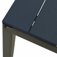 Tuinbank 110 cm staal en HKC zwart 8720286662182 5