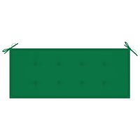 Tuinbank inklapbaar met kussen 118 cm bamboe 8720286277782 6