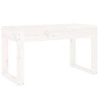 Tuinbank 80x38x45 cm massief grenenhout wit 8720845808549 2