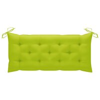 Tuinbank inklapbaar met kussen 118 cm bamboe 8720286277997 7