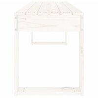 Tuinbank 110x38x45 cm massief grenenhout wit 8720845808600 4