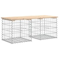 Tuinbank Schanskorfontwerp 103x44x42 cm massief grenenhout 8720845446031 5