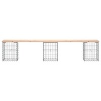 Tuinbank Schanskorfontwerp 203x31x42 cm massief grenenhout 8720845445973 3