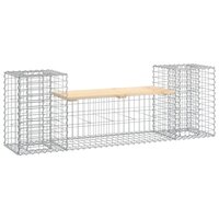 Tuinbank schanskorfontwerp 183x41x60,5 cm massief grenenhout 8720845446512 2