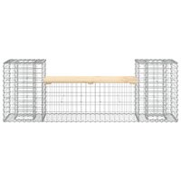 Tuinbank schanskorfontwerp 183x41x60,5 cm massief grenenhout 8720845446512 3
