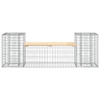 Tuinbank schanskorfontwerp 183x41x60,5 cm massief grenenhout 8720845446512 5