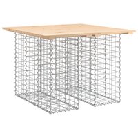 Tuinbank schanskorfontwerp 100x102x72 cm massief grenenhout 8720845446338 2