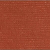 Zonnezeil 160 g/m&sup2; 3/4x2 m HDPE terracottakleurig 8720286099414 5