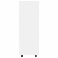 Kledingkast 80x40x110 cm bewerkt hout wit 8720286610510 6