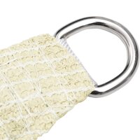 Zonnezeil 160 g/m&sup2; 2x3 m HDPE cr&egrave;mekleurig 8720286097359 4