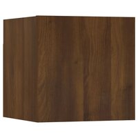 Tv-wandmeubel 30,5x30x30 cm bruin eikenkleur 8720286932063 2