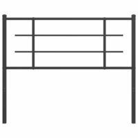 Hoofdbord 107 cm metaal zwart 8721012303904 3