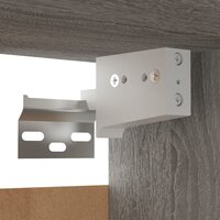 Tv-wandmeubel 30,5x30x30 cm grijs sonoma eikenkleurig 8720286932032 11