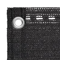 Balkonscherm 120x500 cm HDPE antracietkleurig 8720286094099 3