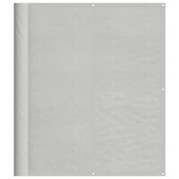 Balkonscherm 120x400 cm 100% oxford polyester lichtgrijs 8721012432079 2