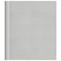 Balkonscherm 120x500 cm 100% oxford polyester lichtgrijs 8721012432086 2
