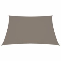 Zonnescherm vierkant 2x2 m oxford stof taupe 8720286121566 2