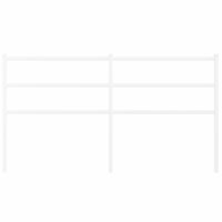 Hoofdbord 160 cm metaal wit 8721012303461 3