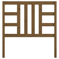 Hoofdbord 81x4x100 cm massief grenenhout honingbruin 8720286948613 4