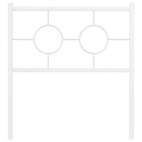 Hoofdbord 75 cm metaal wit 8721012306677 3