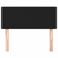Hoofdbord 80x5x78/88 cm stof zwart 8720287147107 3
