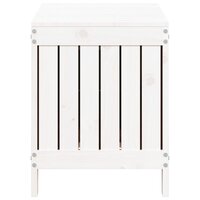 Tuinbox 76x42,5x54 cm massief grenenhout wit 8721012122659 7