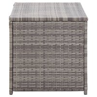 Tuinbox 100x50x50 cm poly rattan grijs 8719883732183 4