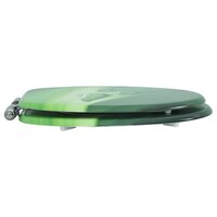 Toiletbril met soft-close deksel waterdruppel MDF groen 8720286028605 5