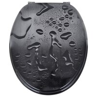 Toiletbrillen met deksels 2 st water MDF 8718475796954 3