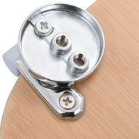 Toiletbrillen 2 st met deksels bamboeontwerp MDF 8719883691596 8