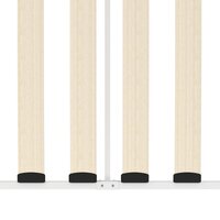 Bedbankframe metaal wit 90x200 cm 8719883989464 7