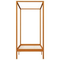 Hemelbedframe massief grenenhout honingbruin 90x200 cm 8719883677392 4