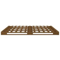 Palletbed massief grenenhout honingbruin 140x190 cm 8720287140252 6