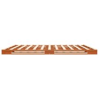 Palletbed massief grenenhout wasbruin 180x200 cm 8721012315303 5