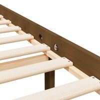 Seniorenbed met hoofdbord massief hout honingbruin 200x200 cm 8720845405441 10