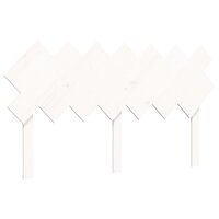 Seniorenbed met hoofdbord massief hout wit 8720845407223 8