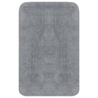 Badmattenset stof grijs 3-delig 8718475603429 2