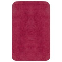 Badmattenset stof fuchsia 3-delig 8718475603467 2