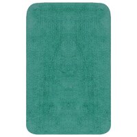 Badmattenset stof turquoise 3-delig 8718475603481 2