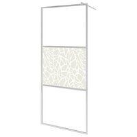 Inloopdouchewand met stenenmotief 80x195 cm ESG-glas 8720286047736 2