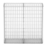 Schanskorf met deksels 100x100x30 cm gegalvaniseerd draad 8718475875550 3