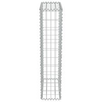 Schanskorfmuur met deksels 50x20x100 cm gegalvaniseerd staal 8719883592114 5