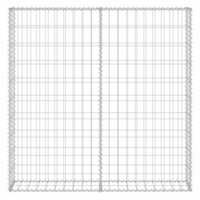 Schanskorfmuur met deksels 80x20x100 cm gegalvaniseerd staal 8719883592121 4