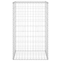 Schanskorfmuur met deksels 60x50x150 cm gegalvaniseerd staal 8720286110102 3