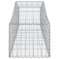 Schanskorf gewelfd 200x50x40/60 cm gegalvaniseerd ijzer 8720845650551 4
