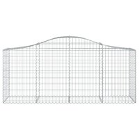 Schanskorf gewelfd 200x50x80/100 cm gegalvaniseerd ijzer 8720845650575 3