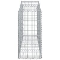 Schanskorf gewelfd 200x50x100/120 cm gegalvaniseerd ijzer 8720845650582 4