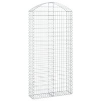 Schanskorf gewelfd 100x30x200/220 cm gegalvaniseerd ijzer 8720845650933 2