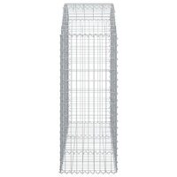 Schanskorf gewelfd 150x50x120/140 cm gegalvaniseerd ijzer 8720845651190 4